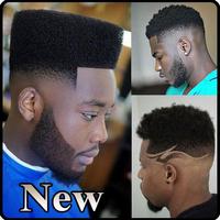 New Trendy Fade Black man hairstyles 2020 Affiche