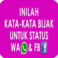 Status Kata Bijak poster