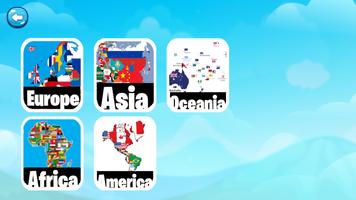 pays du drapeau monde colorier capture d'écran 1