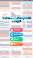Coloriage drapeau européen capture d'écran 1