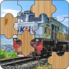 آیکون‌ Train jigsaw puzzles