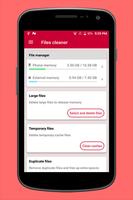 Files Cleaner - Freeup more memory space 海报