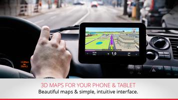 GPS Navigation & Traffic Sygic Plakat