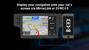 برنامه‌نما Sygic Car Connected Navigation عکس از صفحه