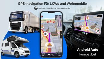 Sygic LKW Wohnmobil Navigation Plakat