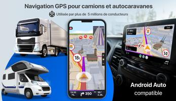 Sygic GPS Camion & Caravane Affiche