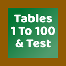 Maths Tables 1 - 100 with Test APK