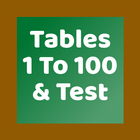 Maths Tables 1 - 100 with Test icon