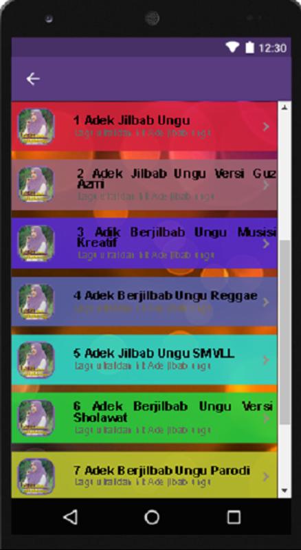Lirik Lagu Adek Berjilbab Ungu Versi Sholawat - Terkini Banget
