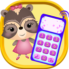 Candy Raccoon: Téléphone bébé icône