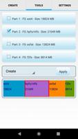 Android partition tool screenshot 1