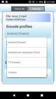 Video converter mp4 Aencoder screenshot 2