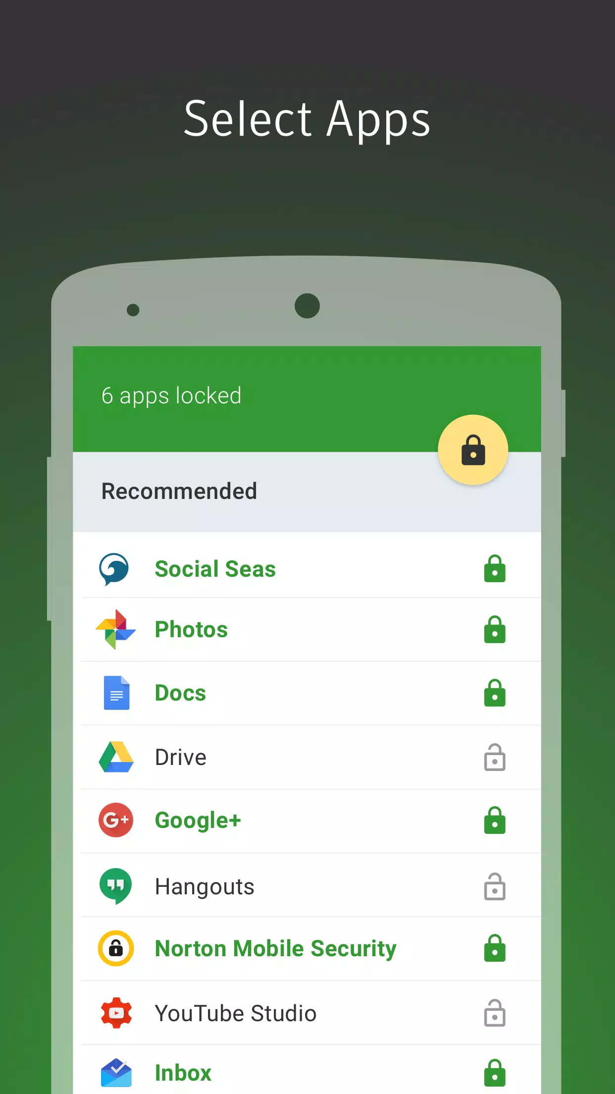 Norton App Lock APK per Android Download