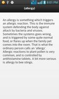 Disease with symptom screenshot 2
