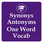 Synonyms Antonyms One Word icon