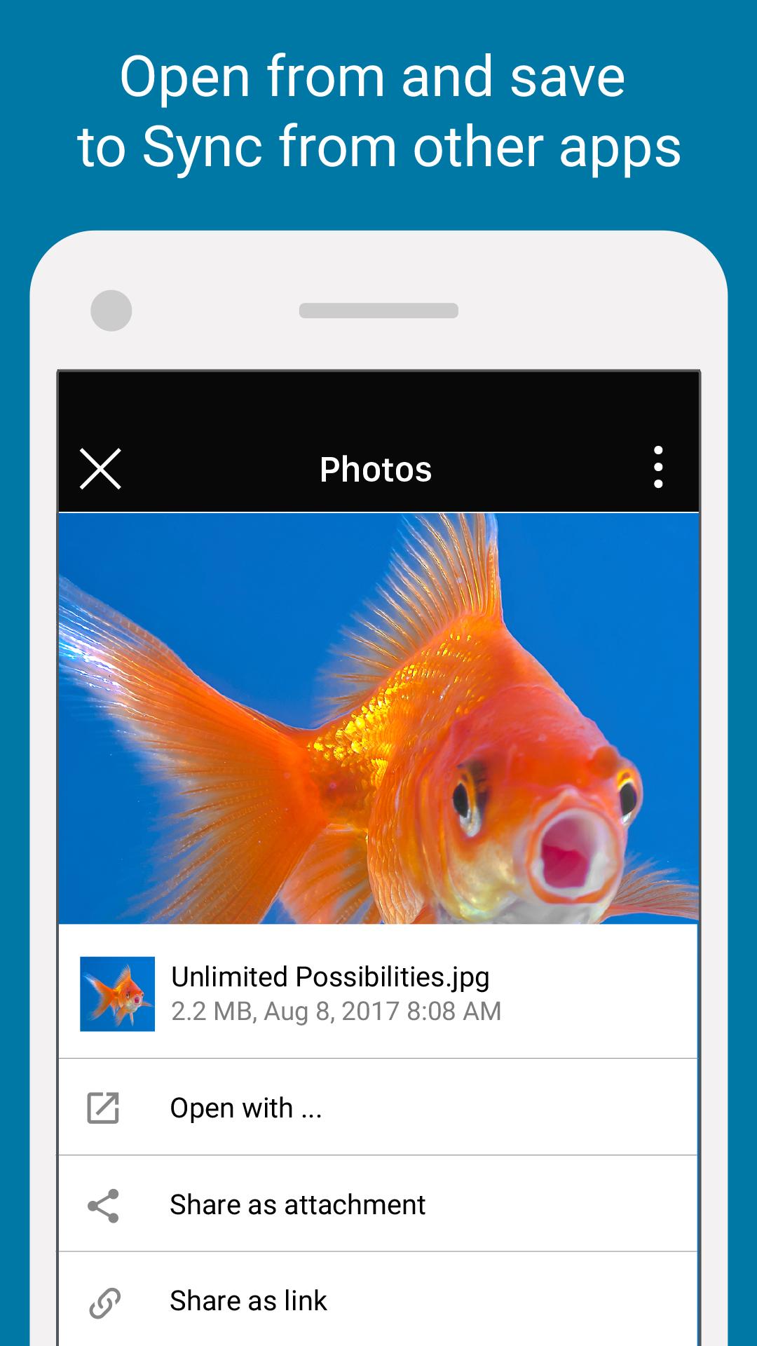 Sync.com - Secure cloud storage and file sharing for Android - APK Download