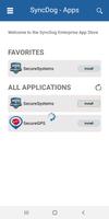 SyncDog Enterprise App Store syot layar 2
