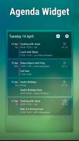 1 Schermata Event Flow Calendar Widget