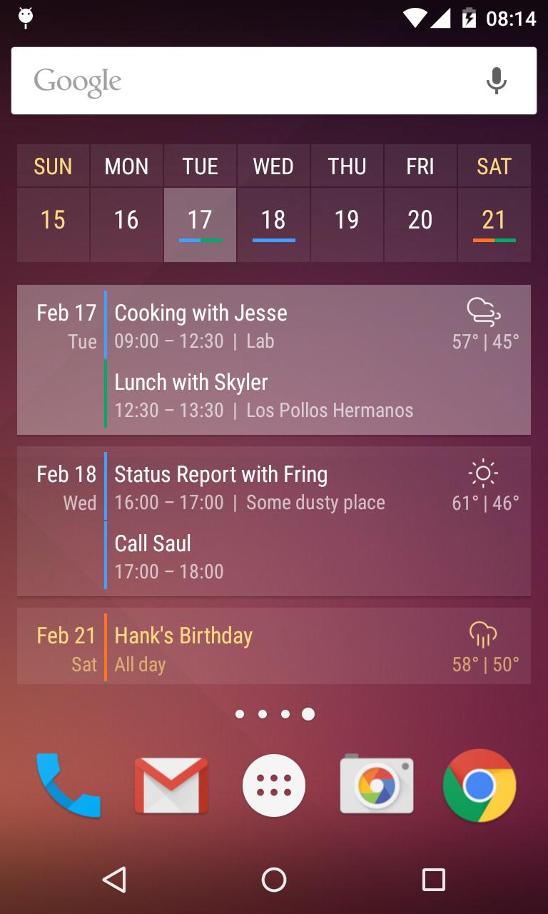 Calendar Widget Apk Download