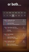 Event Flow Calendar Widget स्क्रीनशॉट 3