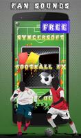 Fußballfan Plakat