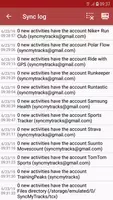 SyncMyTracks تصوير الشاشة 6