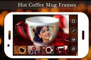 Hot Coffee Mug Cadres Affiche