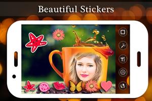 برنامه‌نما Hot Coffee Mug Frames عکس از صفحه