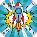 流行艺术着色的数字 APK