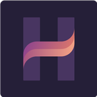 HushApp: send messages and fil biểu tượng