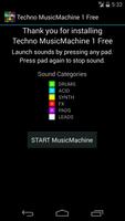 Techno Dj Drum Pads 1 โปสเตอร์
