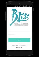 Bliss Spa Home Service الملصق