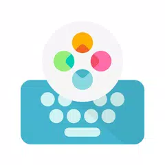 Fleksy fast emoji keyboard app Icon