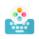 لوحة المفاتيح Fleksy emoji app APK