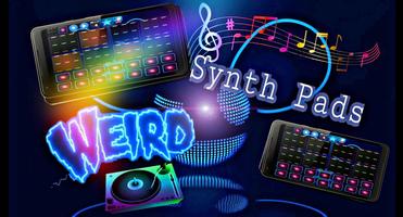 Synth Electro Beat Pad Plakat