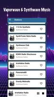 Synthwave Radio FM capture d'écran 1