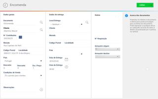 Mobile Sales System - Tablet ( screenshot 3