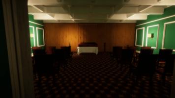 Haunted funeral home poster