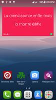 La Bible Verse Widget Affiche