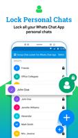 Group Chat Locker For Whats Chat App capture d'écran 3