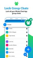 Group Chat Locker For Whats Chat App 截圖 2