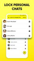 Locker For SnapApp Chat اسکرین شاٹ 1