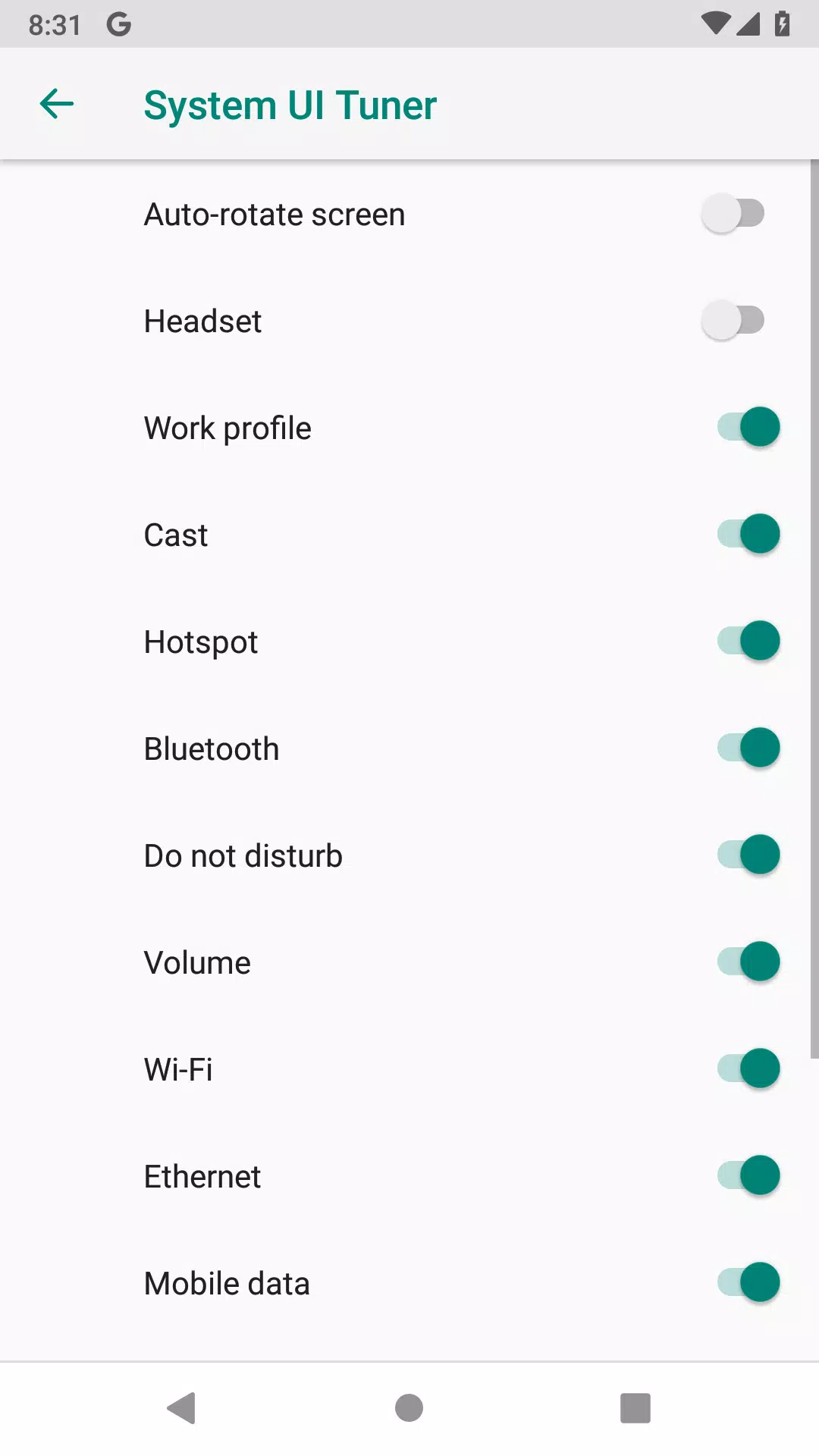 System UI tuner shortcut APK for Android Download