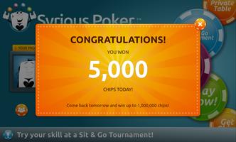 Syrious Poker स्क्रीनशॉट 1