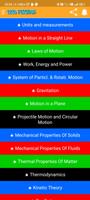 Class 11th Physics Notes Affiche