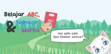 Belajar ABC, Nombor dan Warna