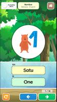Belajar Nombor 123 Dwibahasa постер