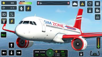 Flying Simulator Airplane Game Plakat