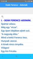 Deák Ferencz - Adomák 截圖 1