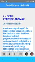 Deák Ferencz - Adomák 截圖 3